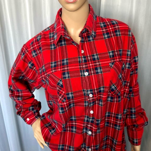 THE KEY CLUB Women’s Flannel Shirt (Size L) - Picture 2 of 13
